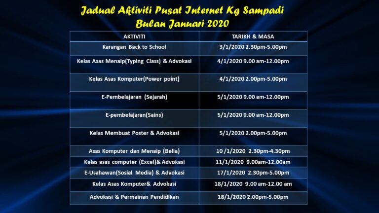 jadual-jan-2020