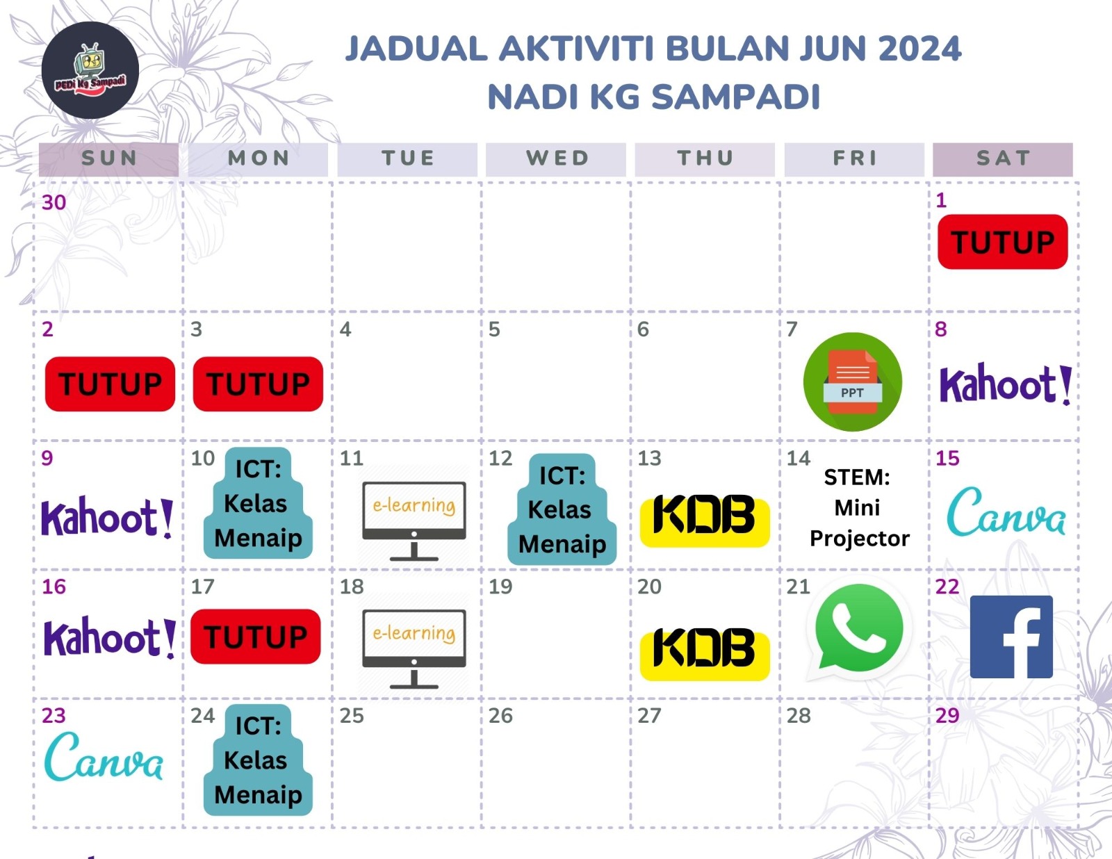 Jadual-Aktiviti-Jun
